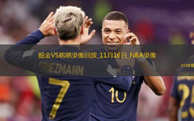 2024年11月16日NBA杯小组赛掘金vs鹈鹕