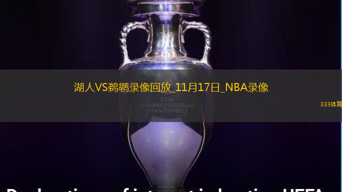 2024年11月17日NBA常规赛湖人vs鹈鹕