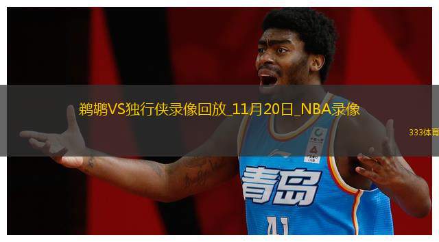 2024年11月20日NBA杯小组赛鹈鹕vs独行侠