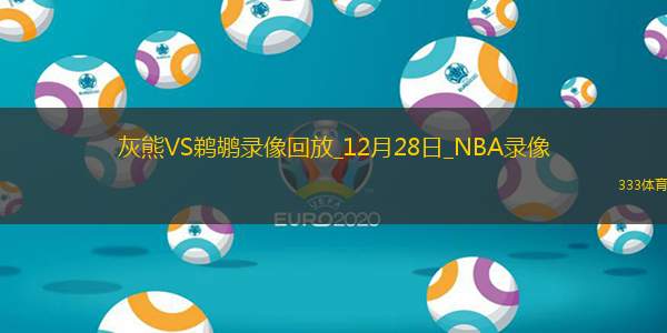 2024年12月28日NBA常规赛灰熊vs鹈鹕