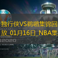 01月16日NBA常规赛 独行侠 - 鹈鹕 精彩镜头