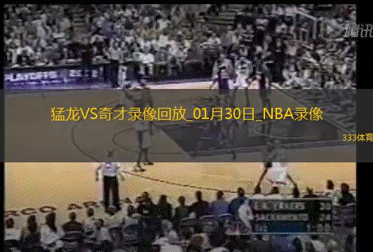 2025年1月30日NBA常规赛猛龙vs奇才